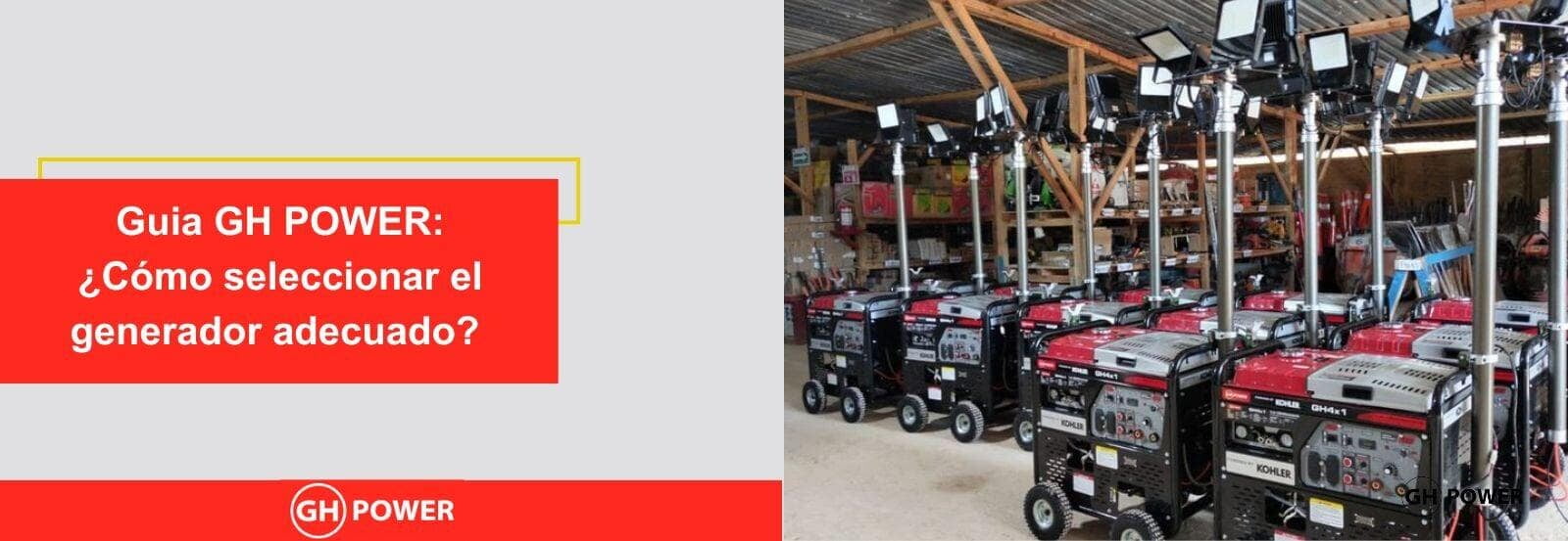 Guía para seleccionar el Generador de Energía adecuado